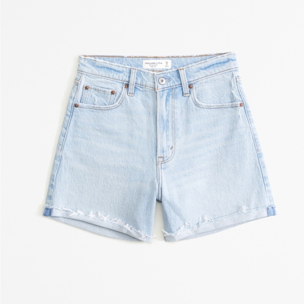 Abercrombie & Fitch High Rise Jean Shorts